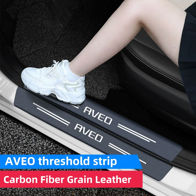 

Наклейка на порог автомобильной двери для Chevrolet Aveo T200-T300 2004-2023