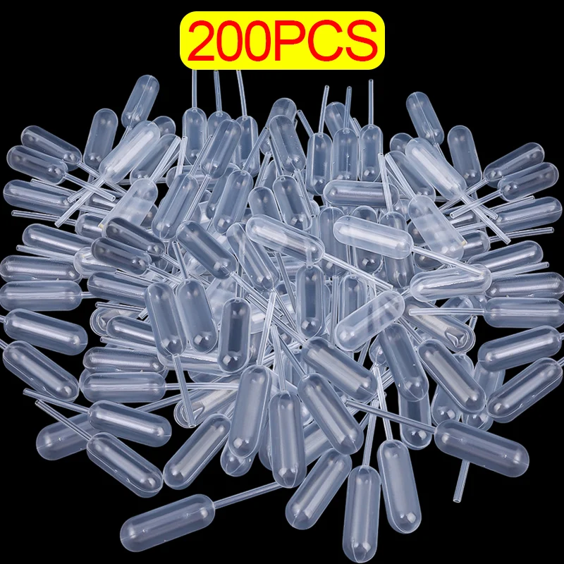 TAORANJU 100 pipette in plastica da 4 ml, per cupcake