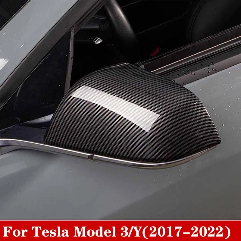 Боковая зеркальная Крышка для Tesla Model Y 2021 2022 аксессуары крышка из АБС-пластика