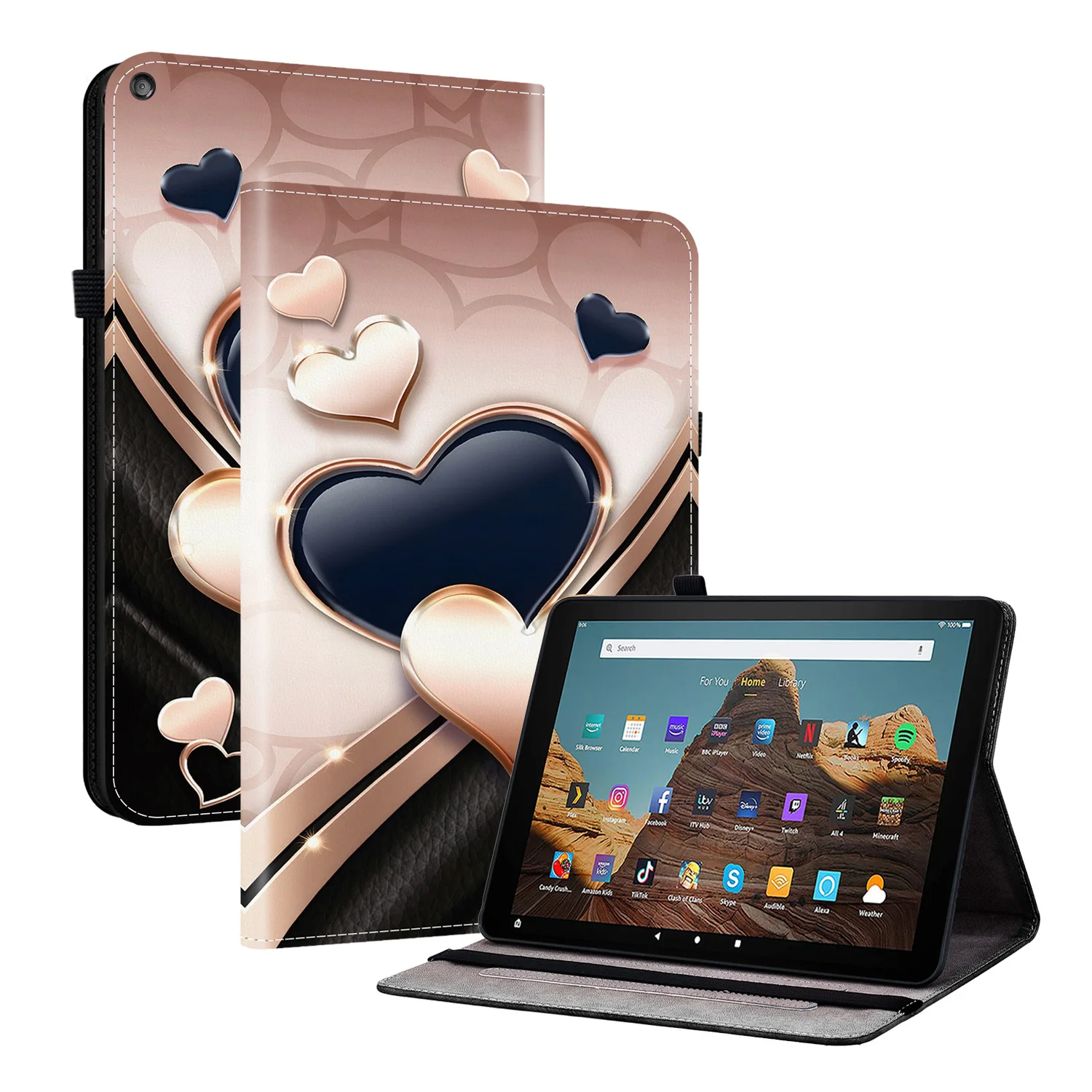 Elegant Leather Tablet Cover - Premium Quality and Durable Design