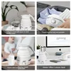 Travel Folding Kettle 304 Stainless Steel Portable Kettle Compression Leakproof Water Boiler Kettle Baby Milk Bottle 2