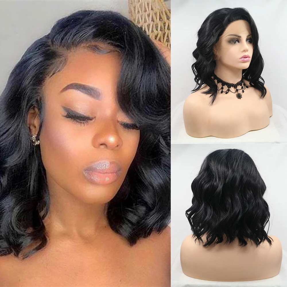 sylvia-short-black-bob-synthetic-lace-front-wigs-for-women-free-part-wavy-hair-heat-resistant-fiber-natural-wig-daily-party-use
