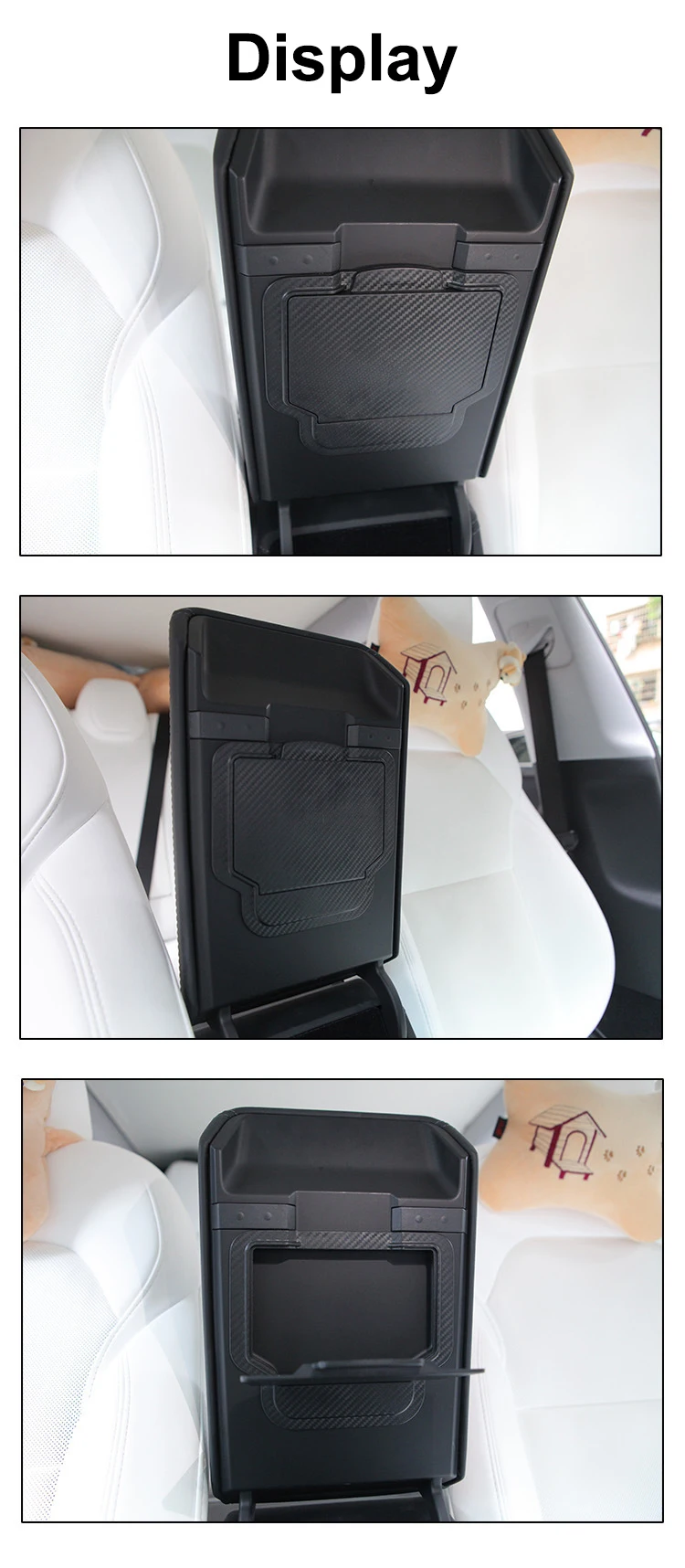 for Tesla Model Y L Juniper 2026 Center Console Organizer Storage Box Anti-slip Cup Mat Armrest Box Hidden Box YL Accessories
