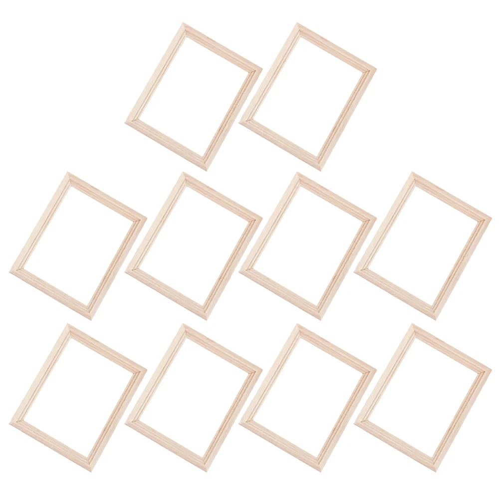 

10 Pcs Mini Home Decor Model Home Decorative Simulation Picture Home Accessories Home Decoration Wood