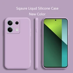 Premium Liquid Silicone Matte Phone Case - Soft Protective Cover s for Poco X3 (Purple)