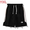 Large Summer Shorts Men Plus Size 10XL 11XL Shorts Fashion Casual Patchwork Short Pants Male Elastic Waist Bottom 11XL 1