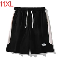Large Summer Shorts Men Plus Size 10XL 11XL Shorts Fashion Casual Patchwork Short Pants Male Elastic Waist Bottom 11XL 1