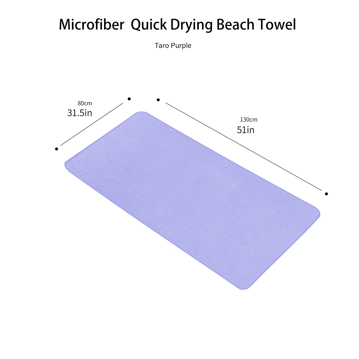 Serviette de sport extérieure à séchage rapide pour la plage_voghion.com