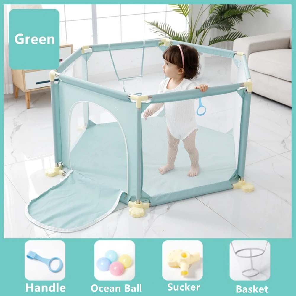 Baby Crawling Playpen Safety Barrier 6