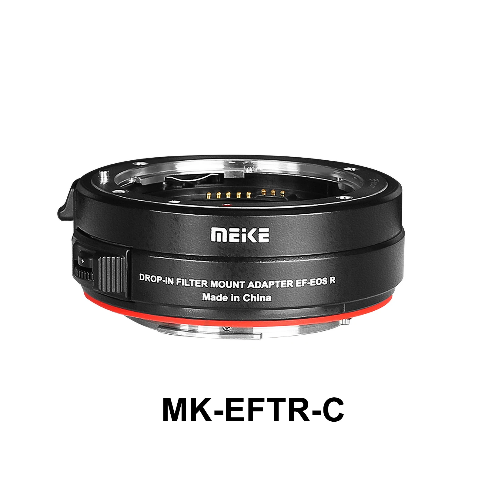 Meike Mk-eftr-c Drop-in Adaptador de Montagem de Filtro ef a Eosr com Filtro nd Variável