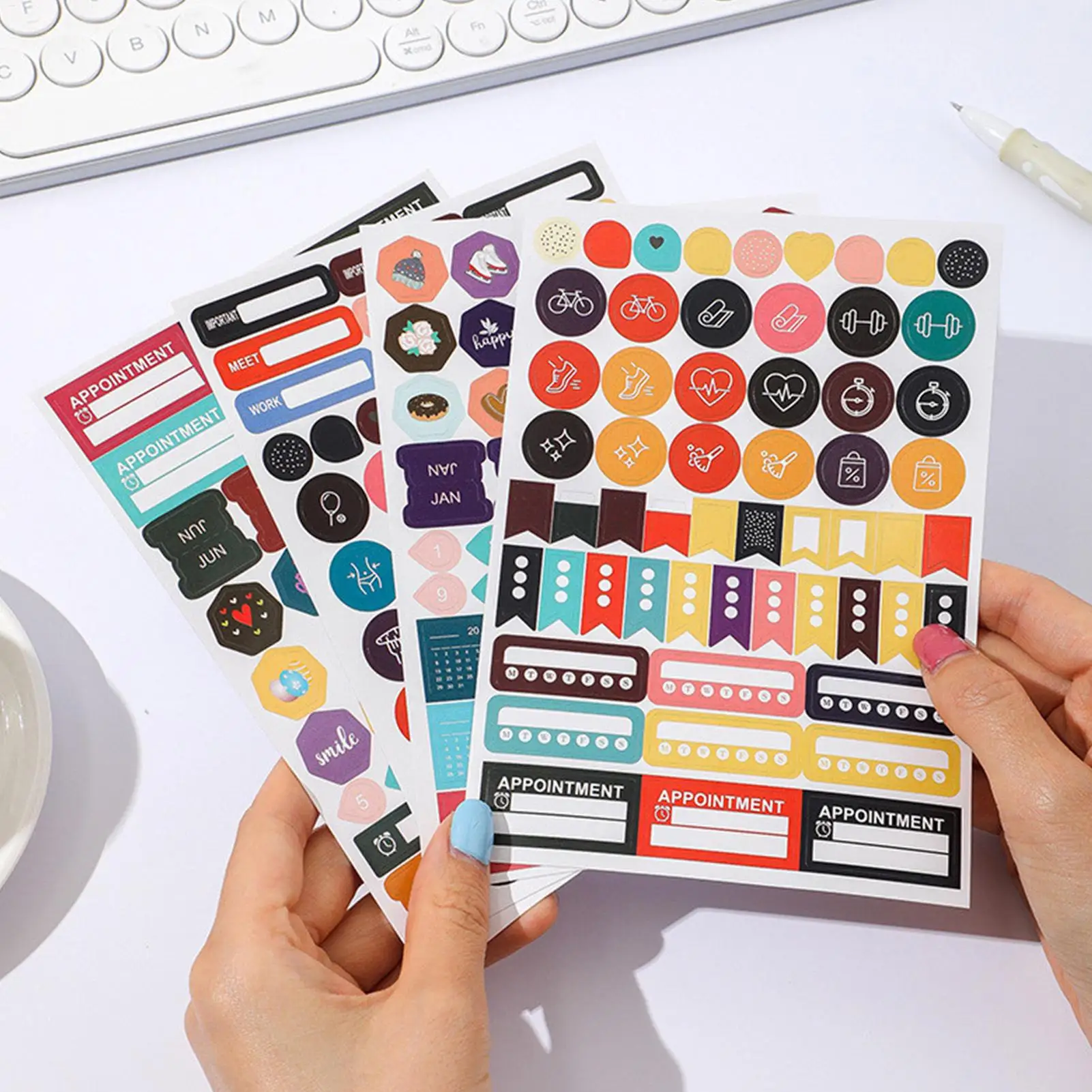 2026 new year Wall Calendar Monthly planner Wall Calendar Reusable Scheduling Organizer for Work study Family Kids Dorm Desk