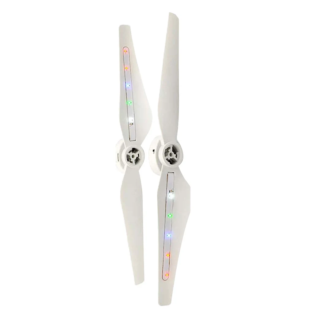 RC Drone Quadcopter Propellers 9450S LED Flashing Plastic USB Charging Accessories for DJI Phantom 3 4