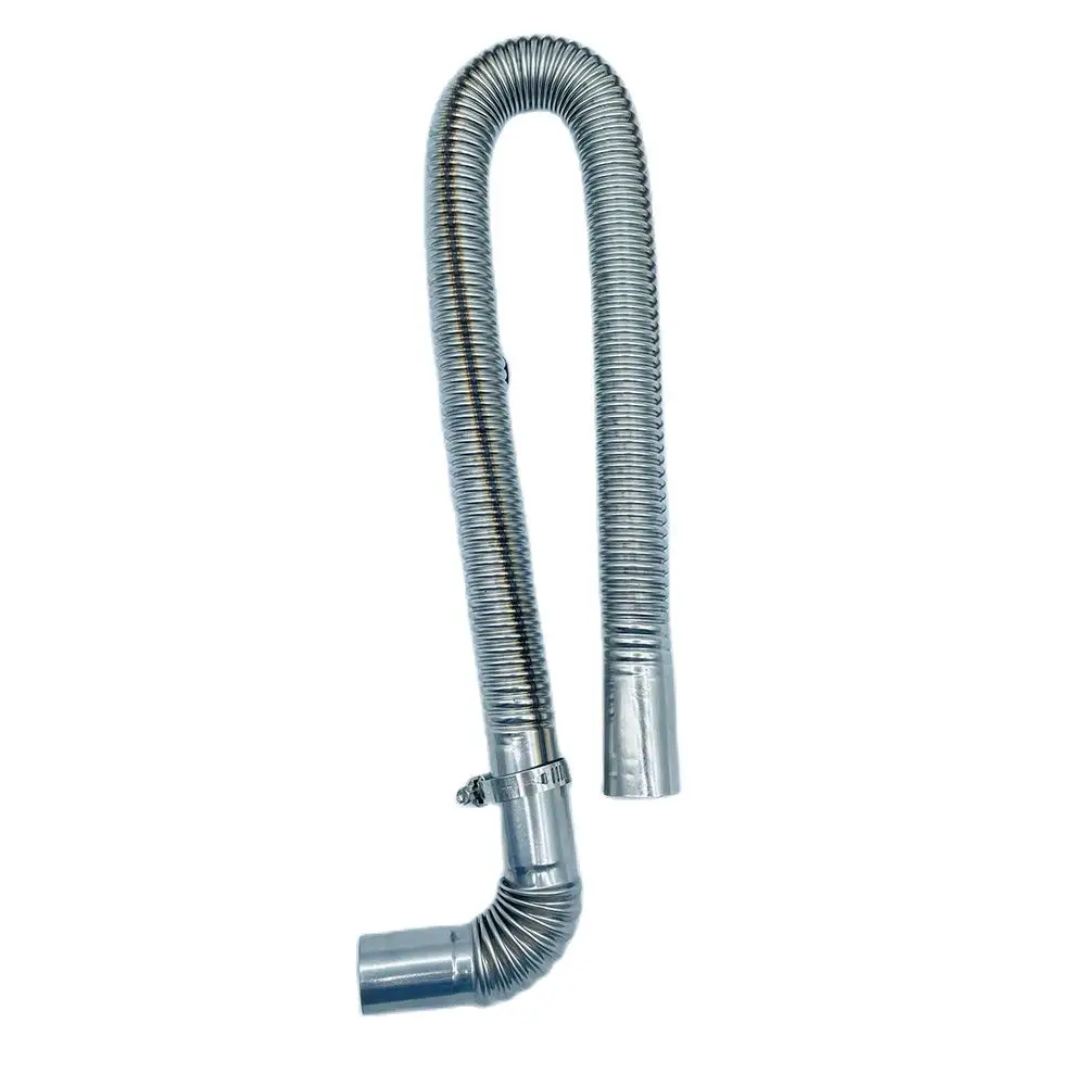 60CM Air Diesel Parking Heater Stainless Steel Exhaust Pipe Tube Gas Vent Hose for Eberspacher Webasto Car Heater Parts