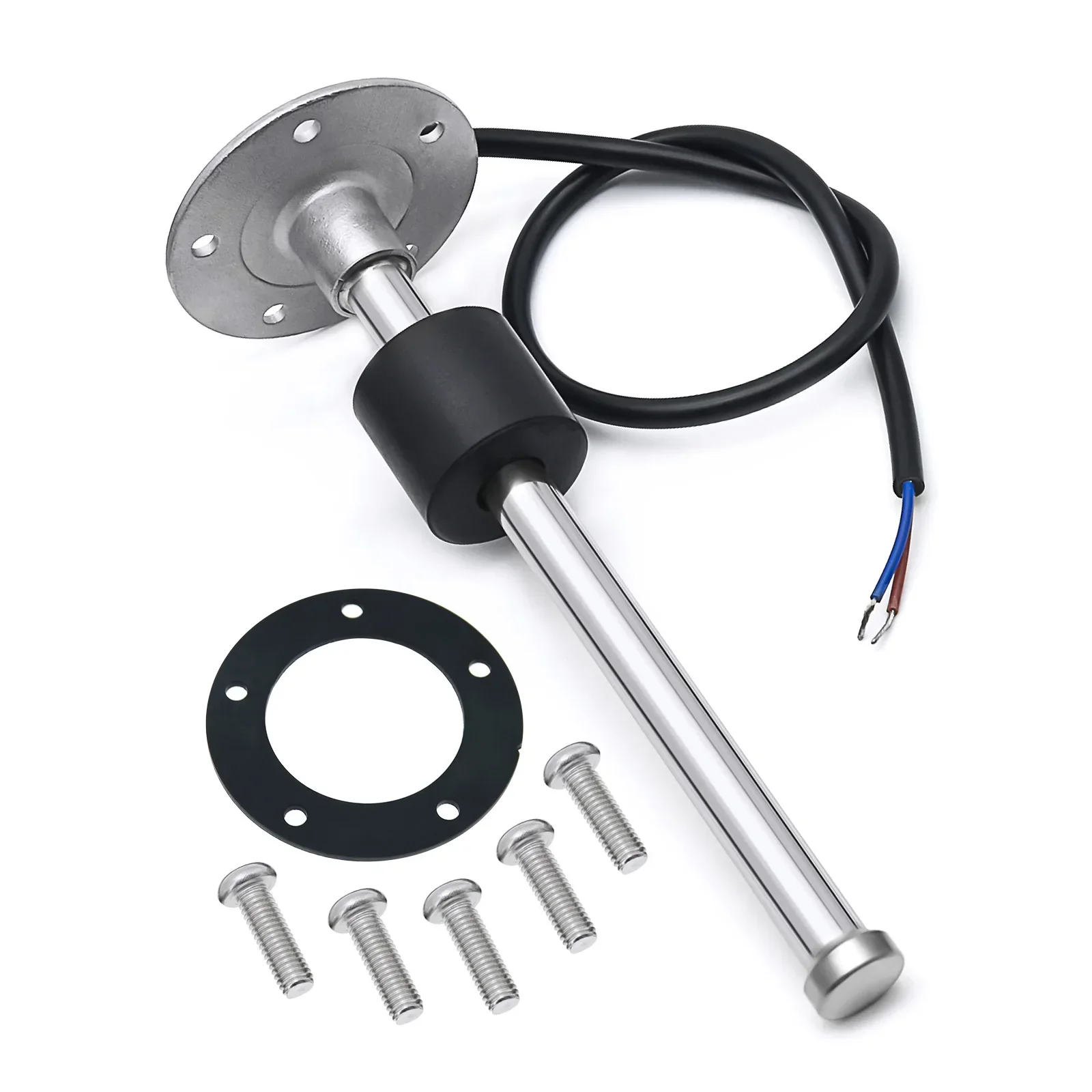 52mm 0~190 ohm Fuel Level Gauge with Stainless Steel Fuel Float Level Sensor Oil