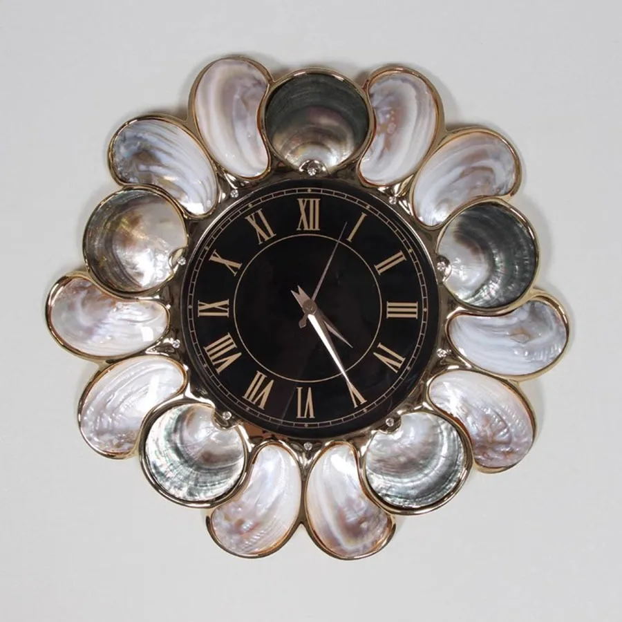 Round-Living-Room-Wall-Clock-Decoration-Gift-Unique-Home-Wall-Clock ...