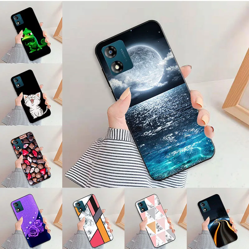 Caldo Per Motorola Moto G13 Custodia Fashion Cartoon Astronaut Soft Tpu Cover Posteriore In Silicone Motorola Moto G23 G13 6.5 ''Custodie Per Telefoni