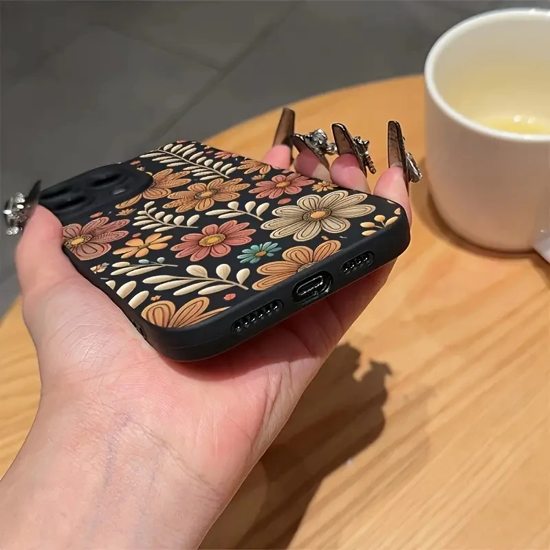Vintage Sunflower Phone Case - Elegant Protective Cover