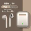 J18 Wireless Earphone Bluetooth Headset 9D Noise Reduction Gaming Headset With Microphone TWS Ear Buds Hands-free Earbuds New 1