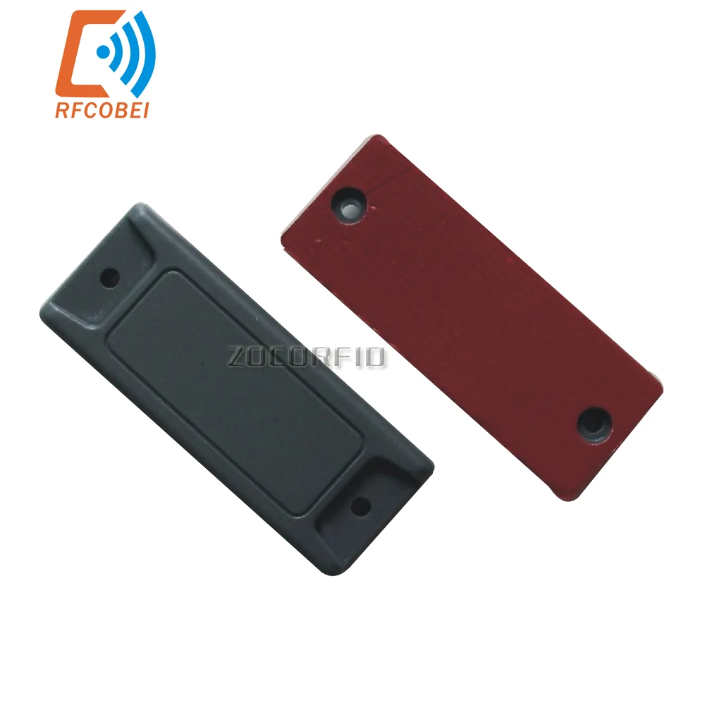 

100PCS/lot 78*30*5mm 860~960Mhz ABS rfid uhf anti metal tag with Alien H3 chip read range 0~8m for warehouse management