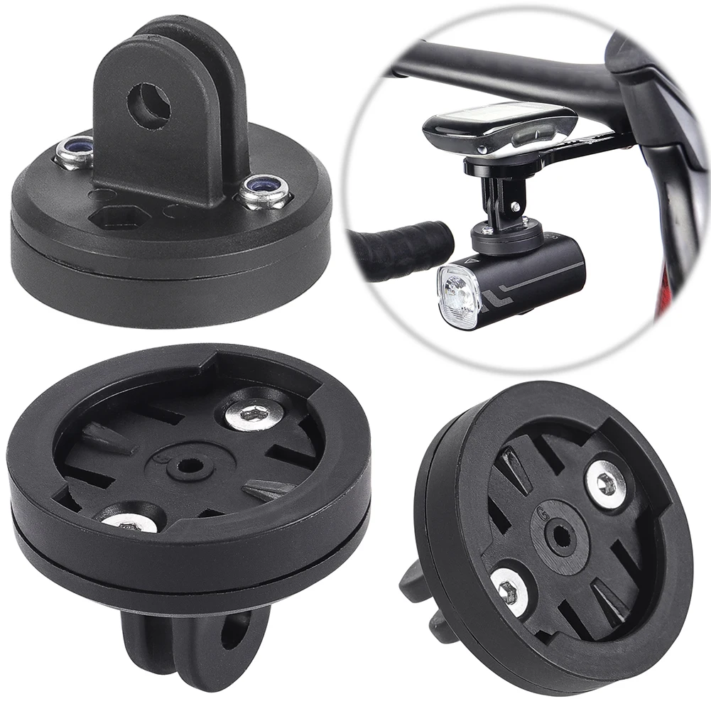 Bike Computer Mount Multifunctional Bicycle Camera Adaptor Mount Bike Computer Fixing Base for Garmin/XOSS/Magene/BlackBird/iGS