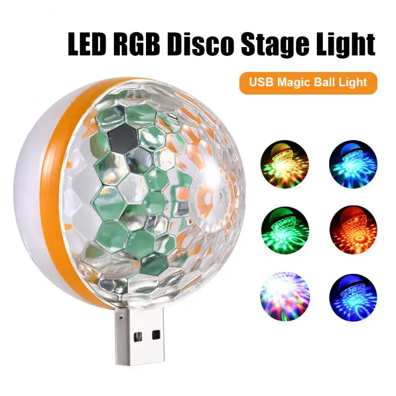 파티 가족 장 무대 조명, 프리즘 쉘, 두 기어 밝기, 미니 Ow 전력 소비 LED 조명, RGB LED 조명
