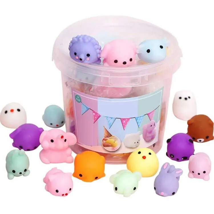 

Dragster Toy Cars Dumpling Decompression Animal Children's Vent Ball Soft Rubber Toy Halloween Gift Christmas Wiggle Dog Toy