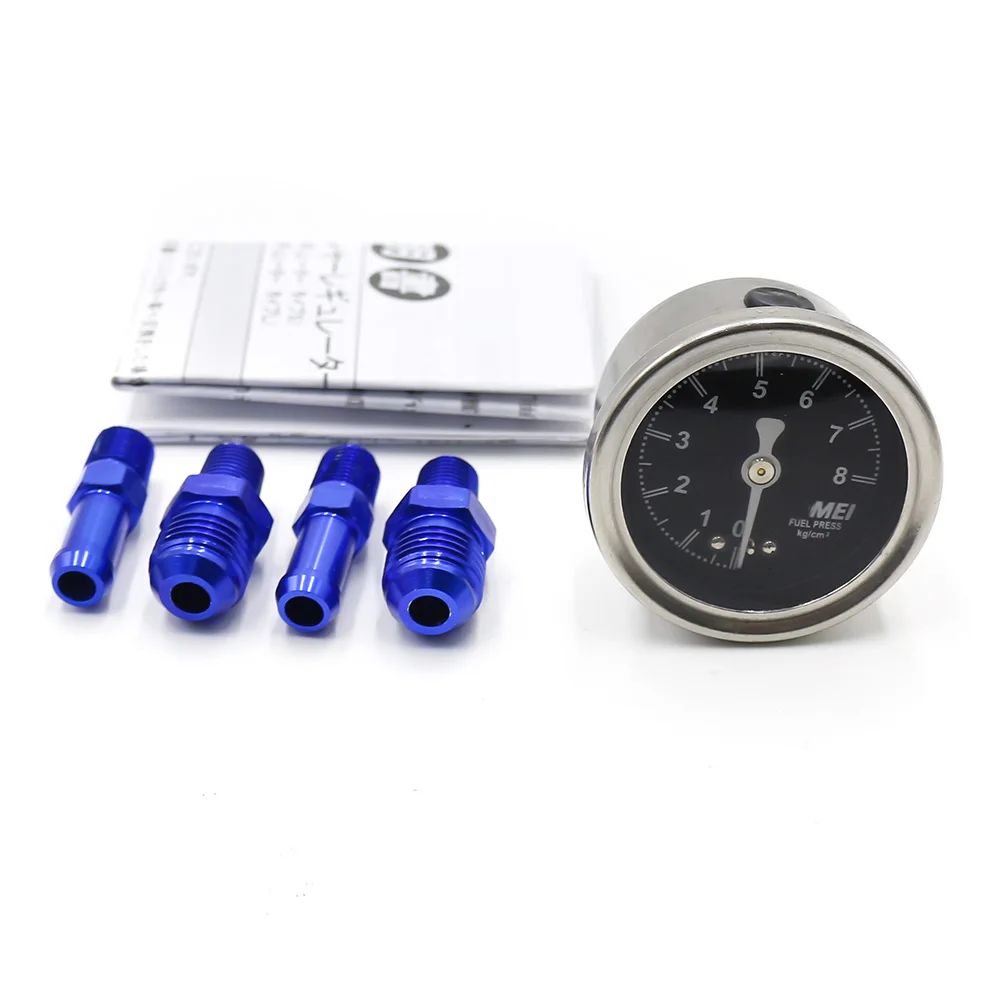 Universal Adjustable Fuel Pressure Regulator tomei type With gauge and