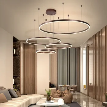 Modern LED Ring Chandelier 1