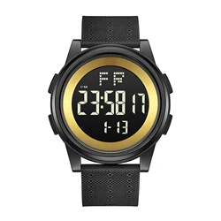 Trendy Unisex Sports Watch with Luminous Display and Multi - Functionality, Ideal for Outdoor and Campus Activities, Available in Various Colors (Gold)