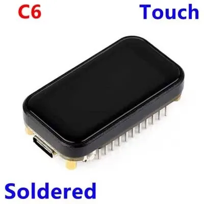 ตัวเลือกสินค้า บอร์ดพัฒนา ESP32 C6 จอสัมผัส 1.47 นิ้ว สำหรับโปรเจกต์ IoT