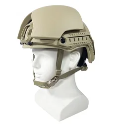 2 in 1 FAST HDPE NIJ III High Cut Ballistic Helmet XP Cut Bulletproof Helmet Level NIJ III can stop 7.62