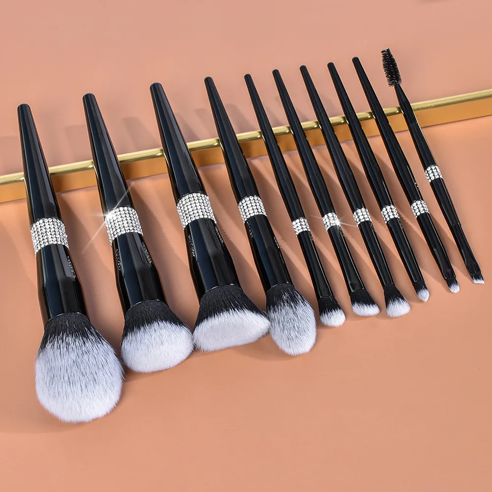 Makeup Brush Advanced Synthetic Concealer Foundation Powder Eyeshadow  Makeup Brush Cosmetics Eyebrow Eyeshadow Powder Lip Gloss Brush 8Pack Look