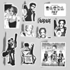 10/30/65PCS Japanese Anime NANA Stickers Black White Decals Cartoon Decoration Suitcase Laptop Phone Stationery Manga Sticker 4