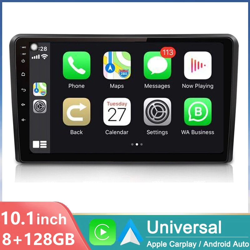 

Автомобильное радио CarPlay Android для Audi A3 2 8P 2003 2004 2005-2006 4G + WIFI Автомобильный мультимедийный GPS 2din Авторадио