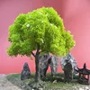 Hot-selling DIY handmade Micro-Scene Simulation Miniature Wire Tree Sand Table Model Scene Tree Tree Scene Can be customized 1