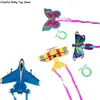 Colorful Pocket Kite Outdoor Fun Sports Kite Flying Easy Flyer Kite Toy For Kids 3