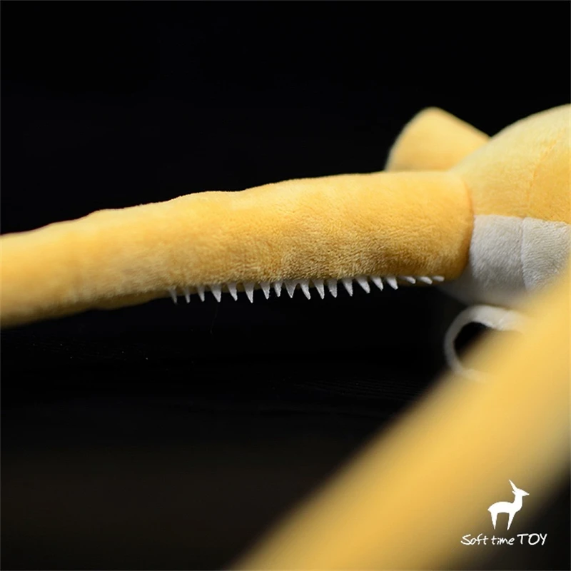 Nectocaris Pteryx High Fidelity Plushie Cambrian Plush Toys Lifelike Ancient Animals Simulation Stuffed Doll Toy Gifts For Kids 4