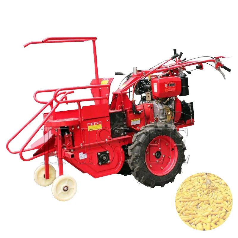 

Small Corn Harvester Single-row Automatic Walking Agricultural Multi-function Walk-behind Tractor Harvesting Header