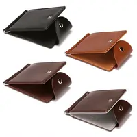 High Quality Multifunctional PU Leather Short Wallets Male Fashion Vintage Purse Hasp Coin Pouch Cards Holder Money Clips 1