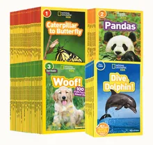 

National Geographic Kids Readers Pre K - Level 3 Reading Independently English Books School 1st Grade Learning Education