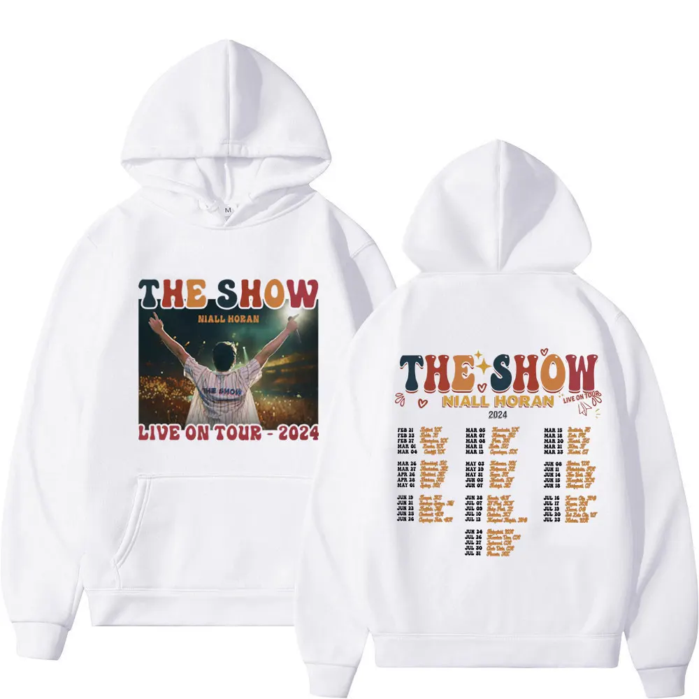

Singer Niall Horan The Show Live on Tour 2024 Print Hoodies Harajuku Hip Hop Long Sleeve Sweatshirt Men Women Fashion Y2k Hoodie