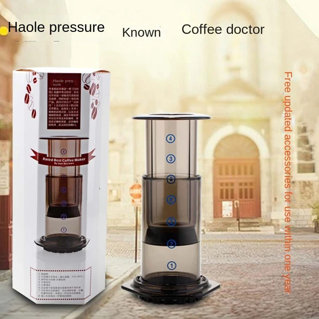 Hand Press Capsule Ground Coffee Brewer Portable Coffee Maker Espresso  Machine For Coffee Powder And Coffee Capsule - AliExpress