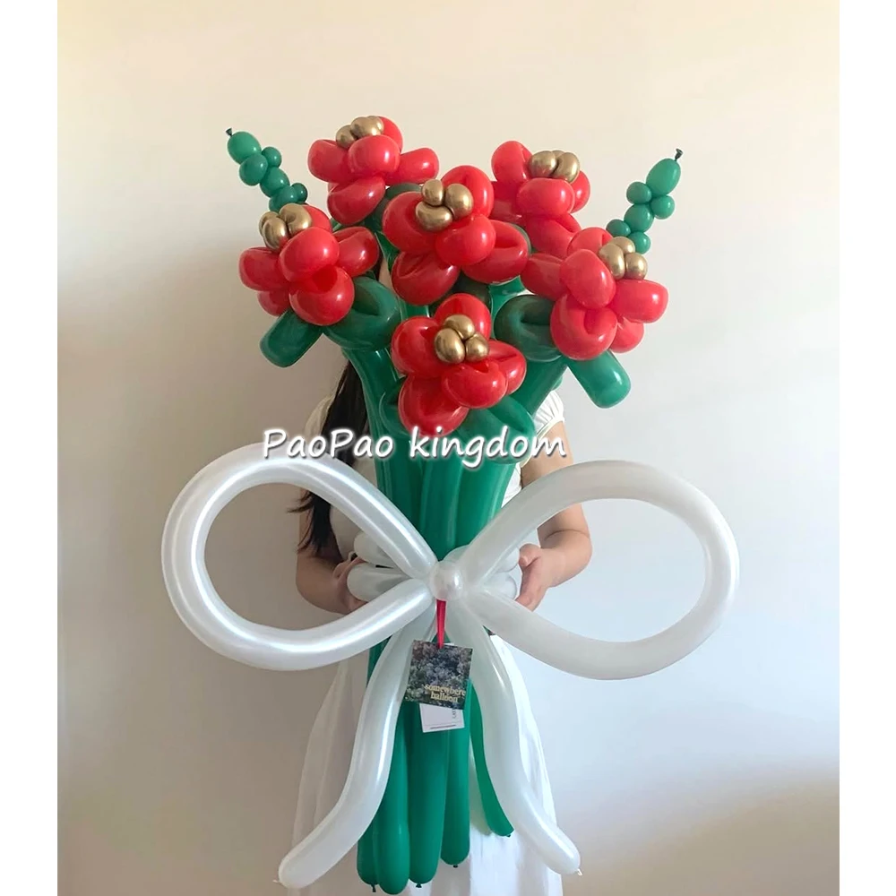 Neue Magische Ballon Blume Material Tasche Geburtstag Party DIY Hochzeit Dekoration Ballon Brautstrauß Zu Liefert Foto Geschenk – Detail 11