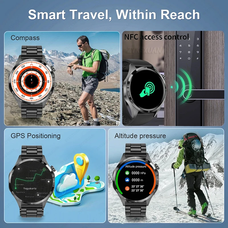 Smartwatch 2025 متعددة الوظائف