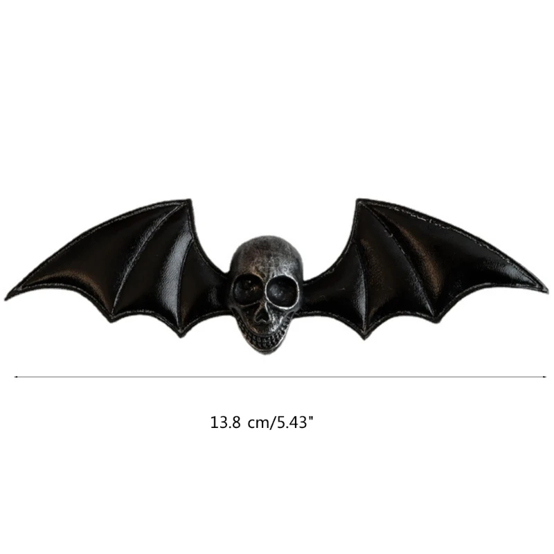 Large Bat Wing Hair Clip Cool Punk Hair Accessories Skull Barrettes hair accessory hair clip
