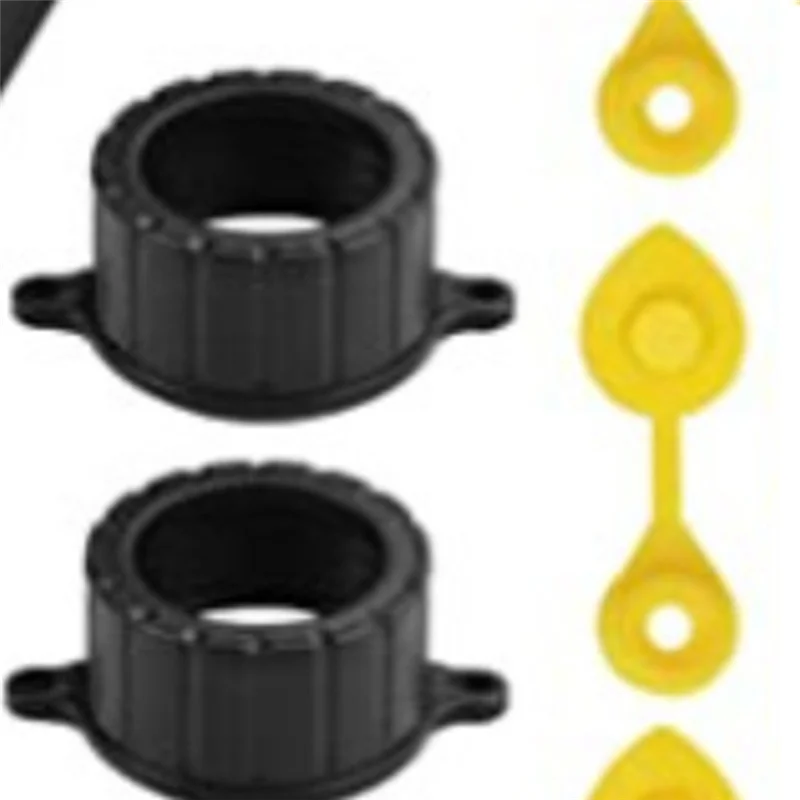 ABHI-Gas Tank Nozzle Kit, Leak-Proof Corner Nozzle Gasket, Filter Vent Cover Drill Bit, Oil Guide Tube, Oil Barrel