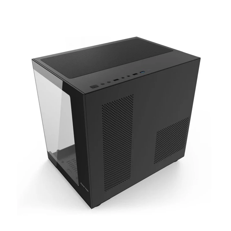 Power Train DreamLand ATX PC case Sea view room Computer Case Panoramic Tempered Glass Side Transparency