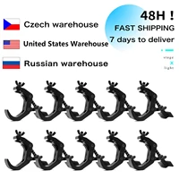 10Pcs/Lots Aluminum Stage Lights Hook LED Par Beam Light Hooks Club Hanging Clamp Professional Disco DJ Equipment Stage Lights 1
