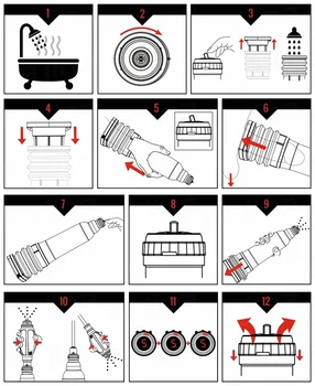 NEW X5 X7 X9 Male Penis Pump Water Vacuum Pump For Men Penis Extender Increase Penis Enlargement Cock Dick Enlarger Hydrotherapy 6