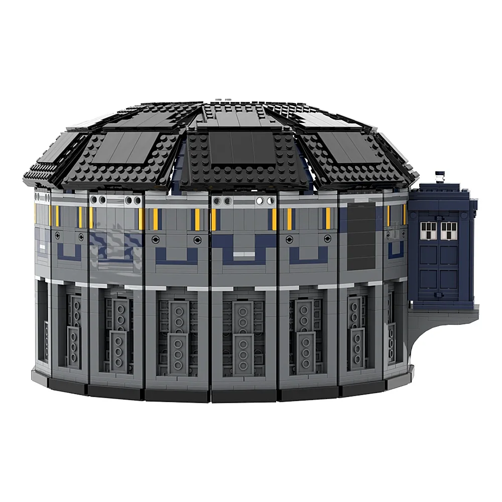 Moc Classic Movies12Th Doctor Tardiseds Model Building Blocks Brickheadzs Time Machine Police Phone Booth Mattoni Giocattolo Regalo Per Bambini